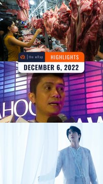 Rappler's highlights: PH inflation, Vhong Navarro, and BTS Jin | December 6, 2022 | The wRap