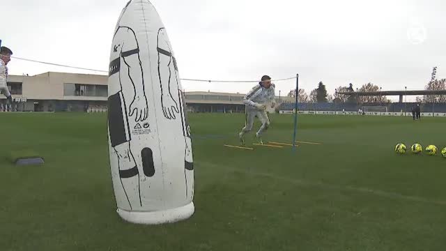 Nueva sesión en la Ciudad Real Madrid