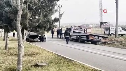 Aksaray'da 3 aracın karıştığı kazada 5 kişi yaralandı