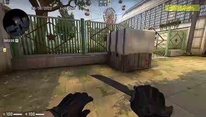 How to Smoke B Site on Cache, option 1 - CSGO