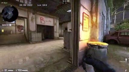 How to Smoke Long Hall on Cache, option 3 - CSGO