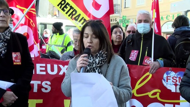 Rassemblement devant MEDEF Marseille