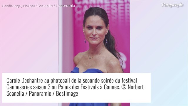 On était des bébés ! : Carole Dechantre avec son très discret mari, elle retrouve de très vieilles photos !