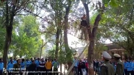 Video Story: छात्रों को सिखाया आपदाओं से निबटने कैसे करते है काम