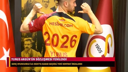 Galatasaray, Yunus Akgün ile sözleşme yeniledi