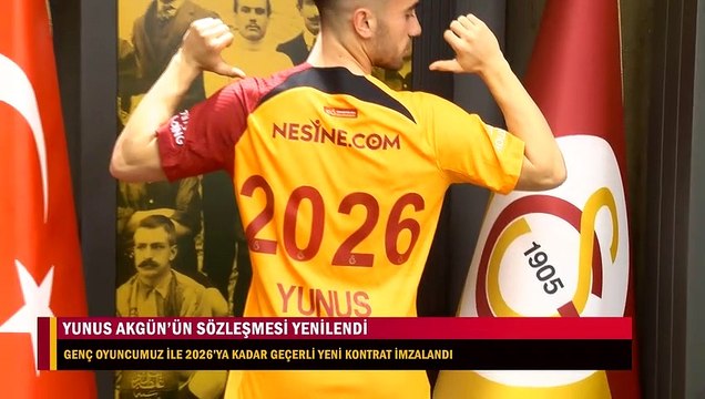 Galatasaray, Yunus Akgün ile sözleşme yeniledi
