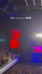 Lali cantando por la Scaloneta al ritmo de n5