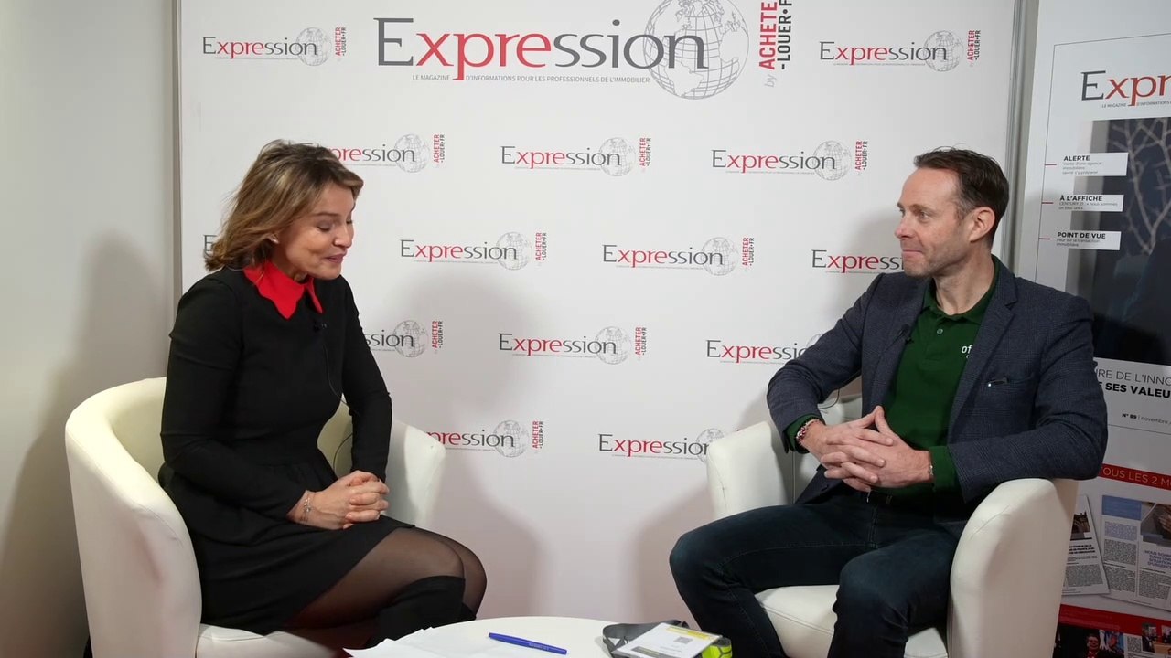 Salon FNAIM 2022 - Interview de Stéphane Grandchamp Co-fondateur de OFRAE réalisée par Stéphanie de Muru