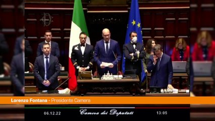 Camera ricorda Gerardo Bianco, Fontana "Figura di altissima levatura"