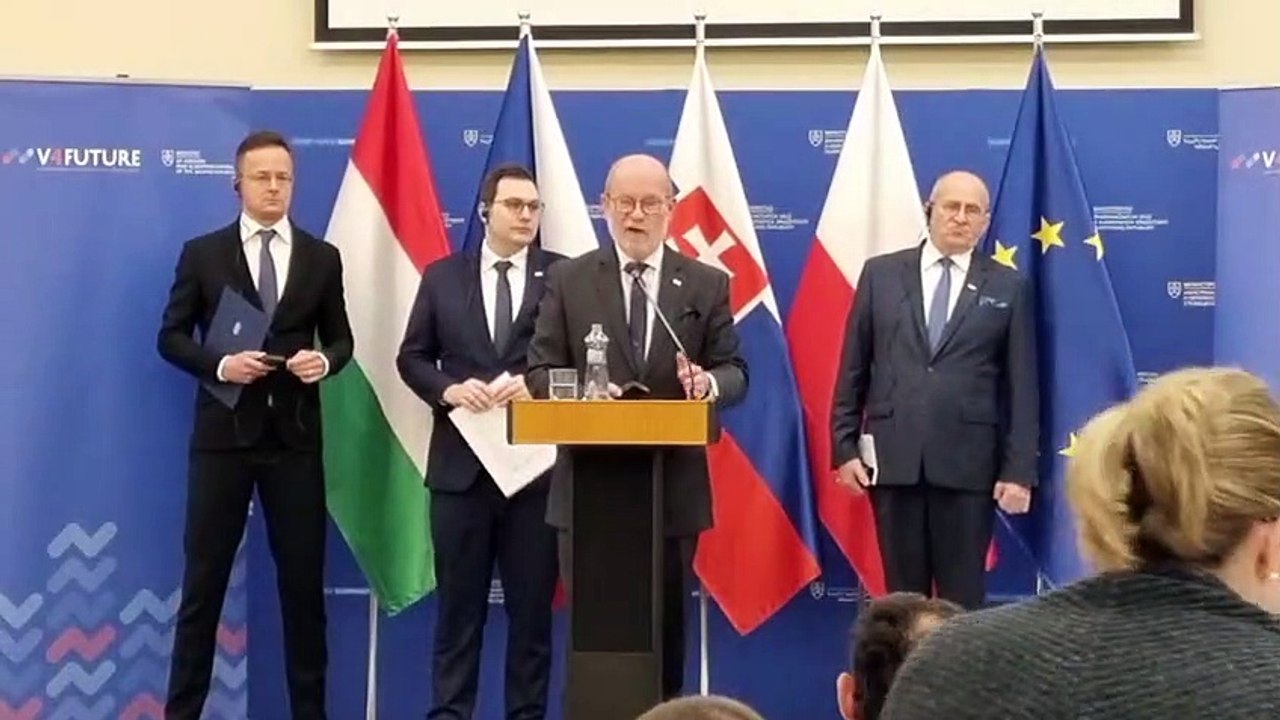 ZÁZNAM: V4: Slovensko i Poľsko sa pripravujú na možnú novú vlnu utečencov z Ukrajiny