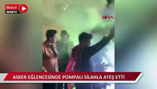 Maltepe'de asker eğlencesinde otomobilin camından pompalı tüfekle ateş edildi 