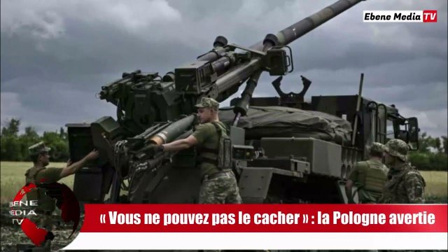 la Pologne met à nu les occidentaux face à la Russie sur l'aide à l'Ukraine