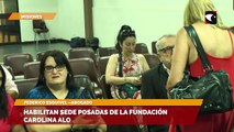 Habilitan sede posadas de la fundación Carolina Alo