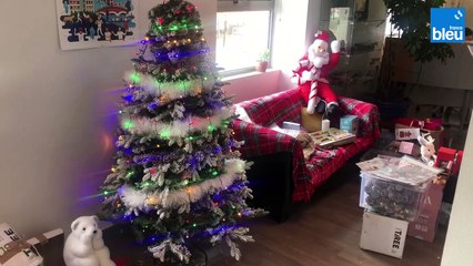 Les décorations de Noël à France Bleu Pays Basque