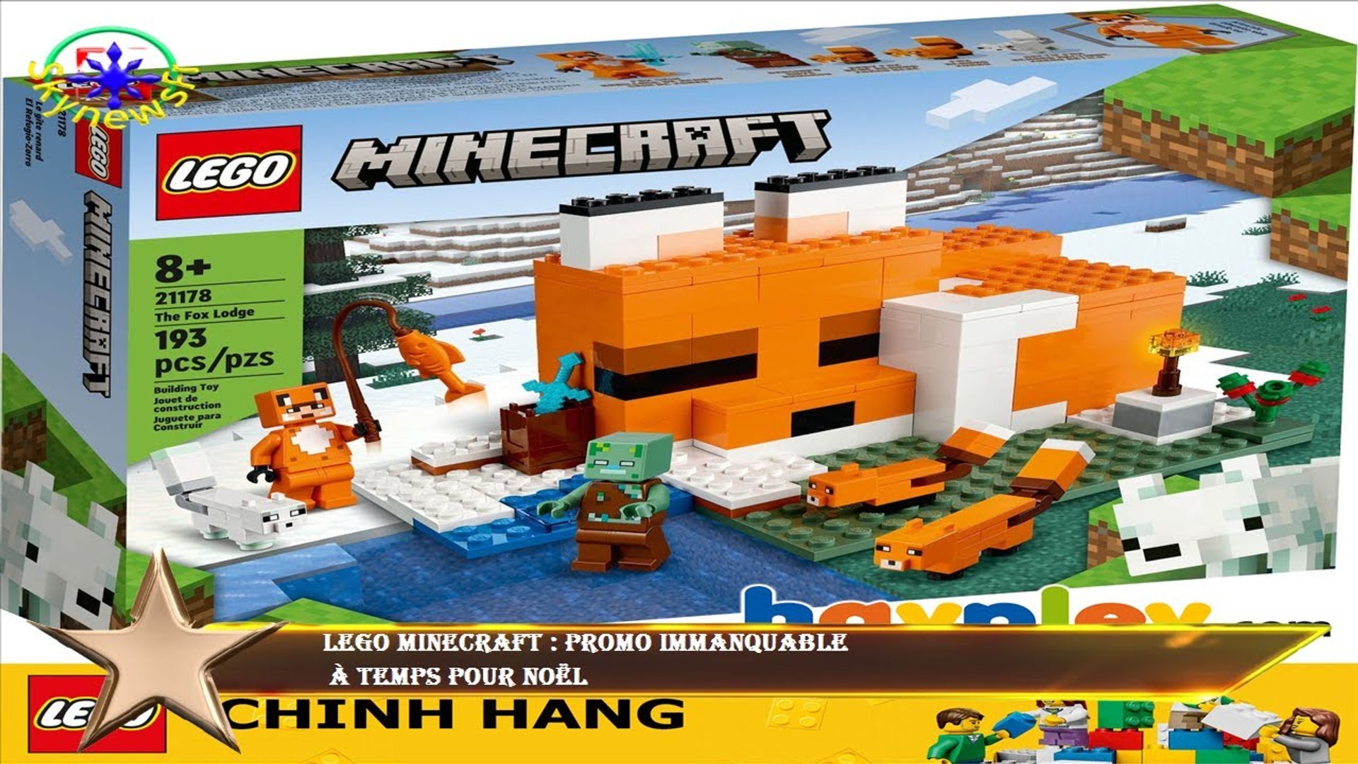 Lego Minecraft : Promo immanquable à temps pour Noël - Vidéo Dailymotion