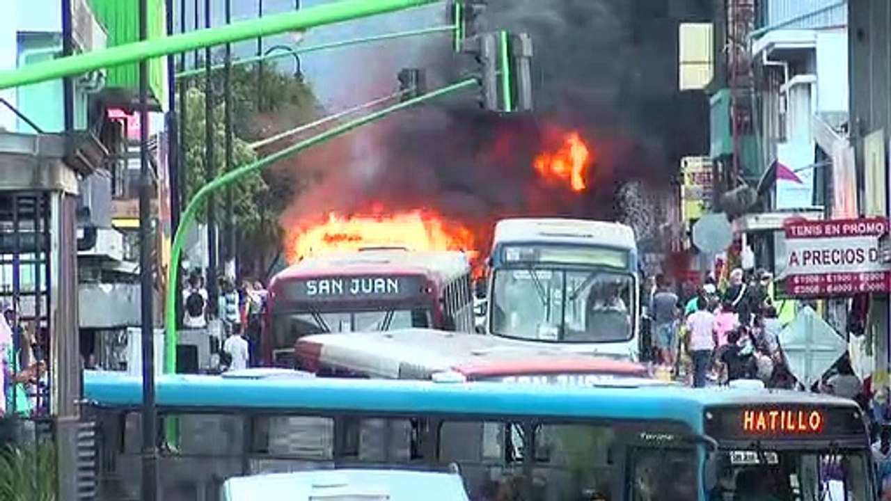 INCENDIO BUS