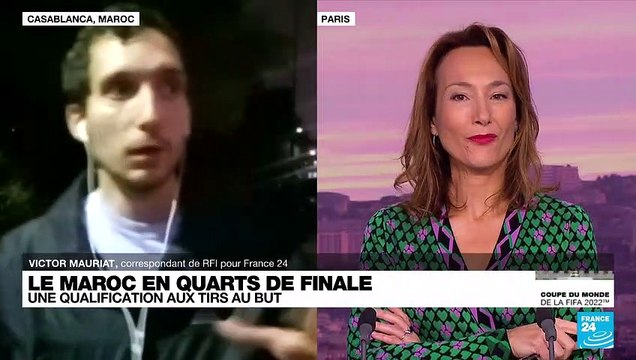 Mondial-2022 : Grande fête à Casablanca après la qualification du Maroc en quarts de finale