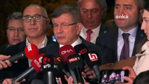 Hüseyin Örs'ü ziyaret eden Ahmet Davutoğlu: Topluma şiddet kültürünü yaymayın