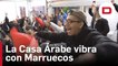 La Casa Árabe de Madrid vibra con el triunfo de Marruecos contra España
