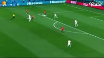 Morocco vs Spain 3-0 in the FIFA World Cup 2022 round of 16 final.