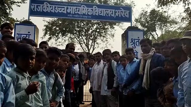 Students took to the streets, two teachers joined hands