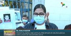 Organizaciones sociales de El Salvador se movilizan por sus desaparecidos
