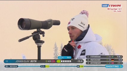 le replay de l'individuel messieurs - Biathlon - IBU Cup Idre