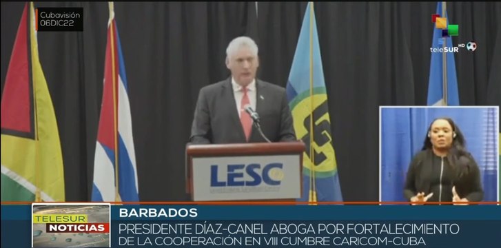 teleSUR Noticias 15:30 06-12: VIII Cumbre Caricom-Cuba busca fortalecer la cooperación
