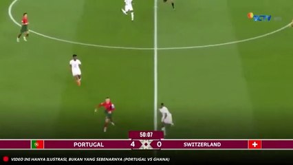 live watch Portugal vs switzerland on SCTV last night's world cup results