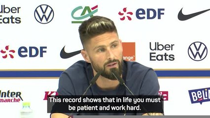 Giroud on his record, 'that' photo, and facing England