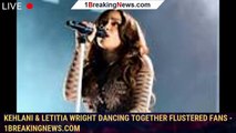 Kehlani & Letitia Wright Dancing Together Flustered Fans - 1breakingnews.com