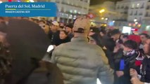 Disturbios en la Puerta del Sol tras la victoria de Marruecos sobre España