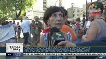 Argentina: Organizaciones sociales se movilizan en rechazo a la sentencia de Cristina Fernández