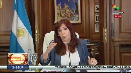 Cristina Fernández sobre fallo de la causa Vialidad expresó: "Está claro que la idea era condenarme"