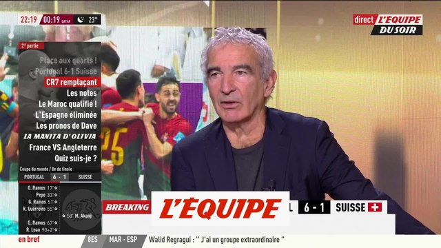 Gonçalo Ramos s'offre un triplé - Foot - CM 2022 - Portugal