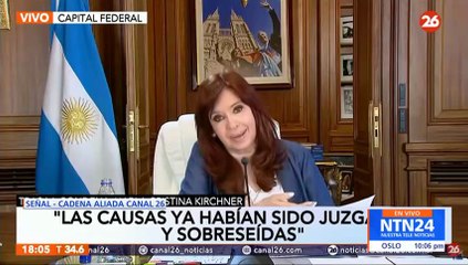 "Esta condena no va con la Constitución, se trata de una mafia judicial": Cristina Fernández tras ser condenada a seis años de prisión