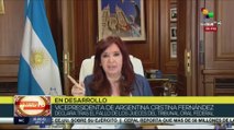 Cristina Fernández reveló la complicidad de los medios en instalar ideas acordadas previamente y falsas