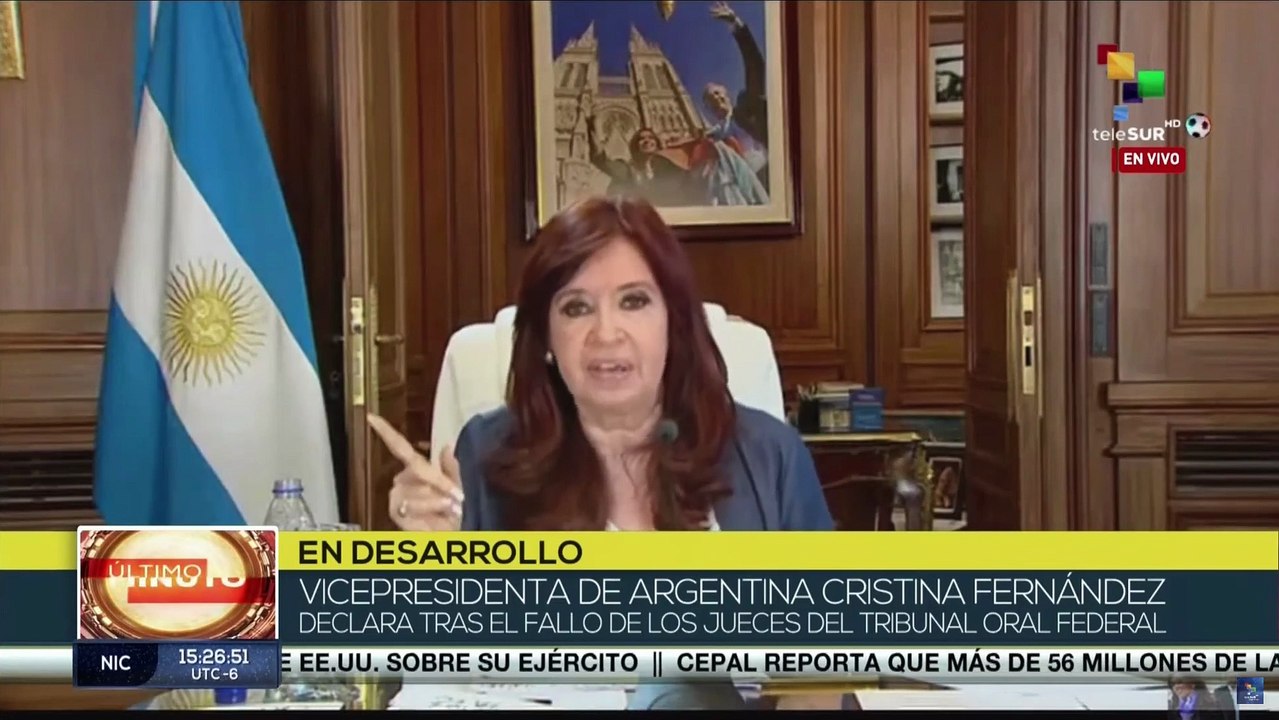 Cristina Fernández reveló la complicidad de los medios en instalar ideas acordadas previamente y falsas