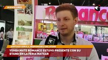 Yerba mate Romance estuvo presente con su stand en la Feria Matear