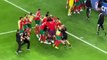 من قطر ---- لحظة فوز المغرب على إسبانيا بطريقة مختلفة ---- فرحة الأبطال جنووون(360P)