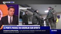 Pour le porte-parole de l'ambassade de Russie en France, Volodymyr Zelensky est allé dans le Donbass pour 