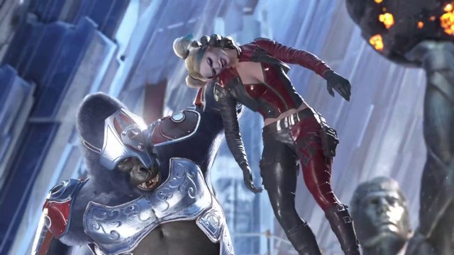 Gorilla Grodd's Ultimate On All Females Ryona (Animal Instinct) | Injustice 2