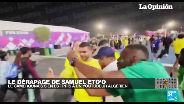 Dérapage de Samuel Eto'o : Le Camerounais s'en est pris violemment à un Youtubeur algérien