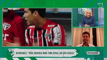 Ídolo são-paulino, Hernanes concede entrevista exclusiva ao Mesa Redonda