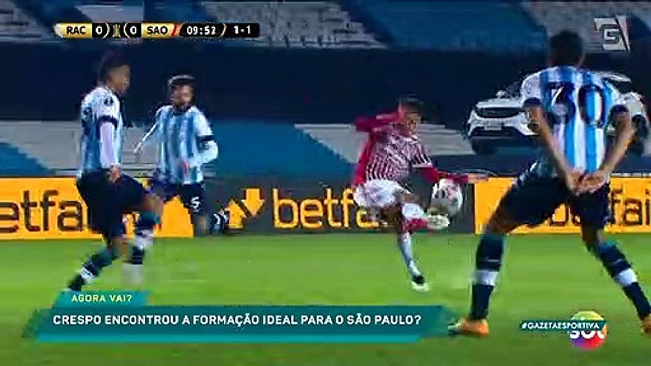 Silvestre e Crespo discutem tática de Crespo contra o Racing