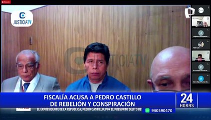 Pedro Castillo: PJ dicta detención preliminar por 7 días contra expresidente