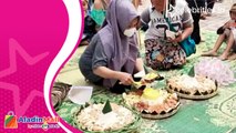 Sambut Pernikahan Kaesang-Erina, Warga Kampung Gilingan Gelar Syukuran Bawa 7 Tumpeng