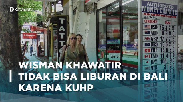 Media Asing Soroti KUHP, Bisa Jadi Kemunduran Sektor Pariwisata