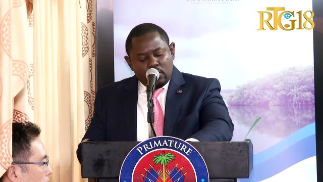 Premye Minis Dr. Ariel Henry lanse komite nasyonal k'ap lite kont chanjman kilimatik la.