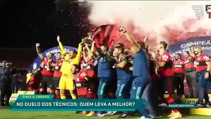 Diniz e Crespo fazem duelo particular em clássico na Vila